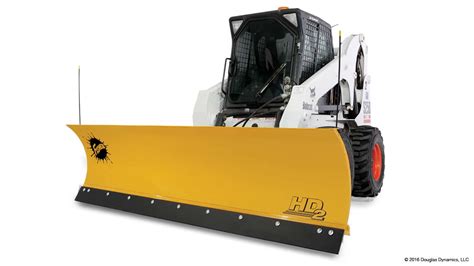 skid steer v-plow|snow pushers for skid steer.